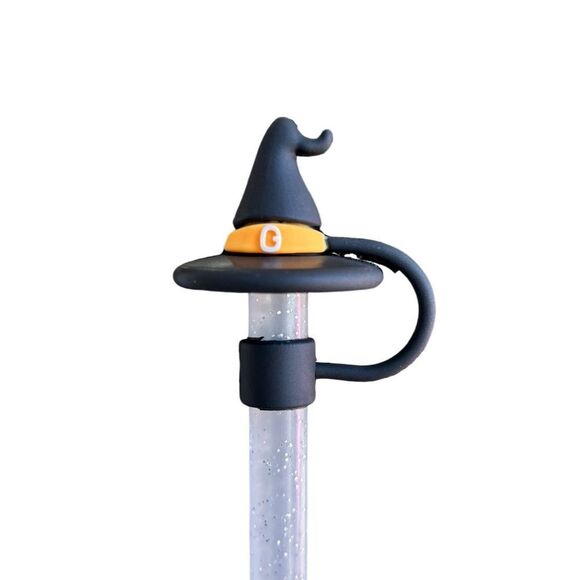 NWT CharCharms Halloween Straw Toppers 4-Pack - Picture 4 of 6